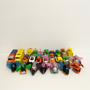 Paw Patrol Diecast 25 Vehicle Lot Hauler Jet Rescue Dino Mighty Metal Car Toy